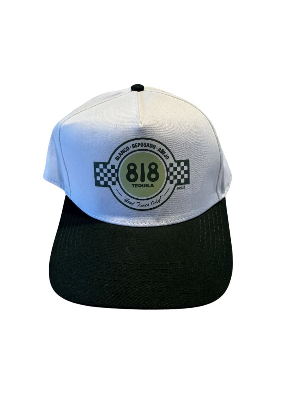 818 Tequila OTTO Kendall Jenner White Green Snapback Hat Unisex One Size OS